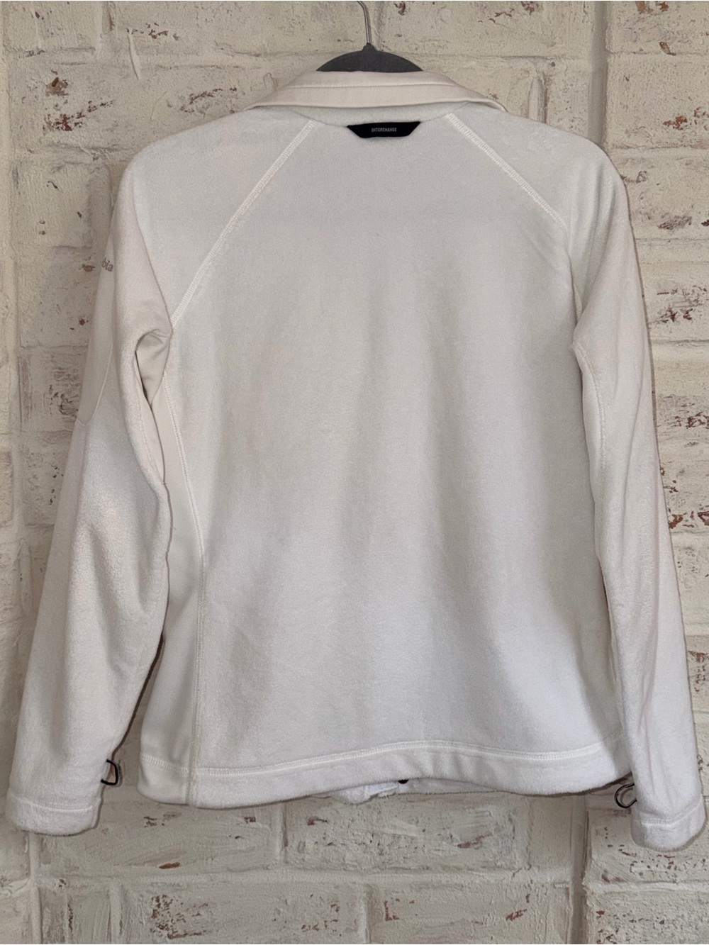 Columbia Benton Springs Interchange Fleece Jacket|Women’s Medium| White Full Zip - Picture 3 of 8